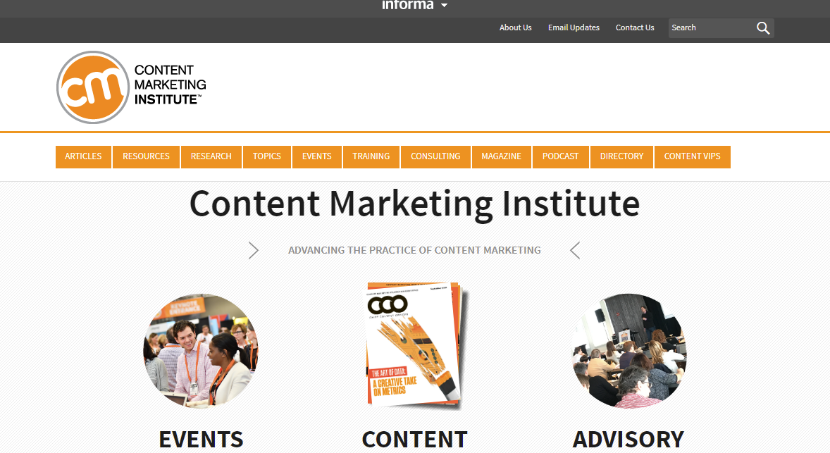 Content Marketing Institute Blogs
